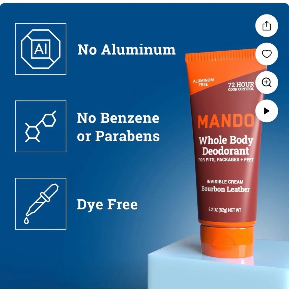 Hondo Whole Body Deodorant Pro Sport - Blue/Red